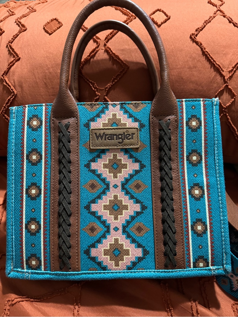 Wrangler Turquoise Aztec purse